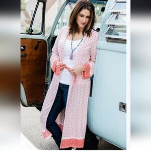 Victoria Leland Boho Duster/Cover-Up